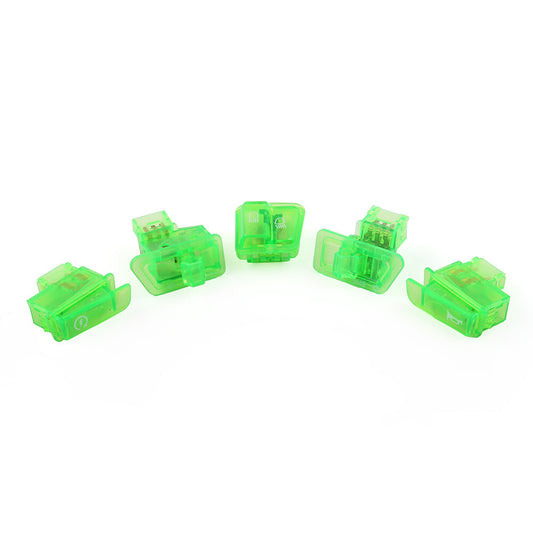 ya 1 7.4 5pcs Scooter Start Horn Turn Signal Headlight High Low Switch Housing Caps Green