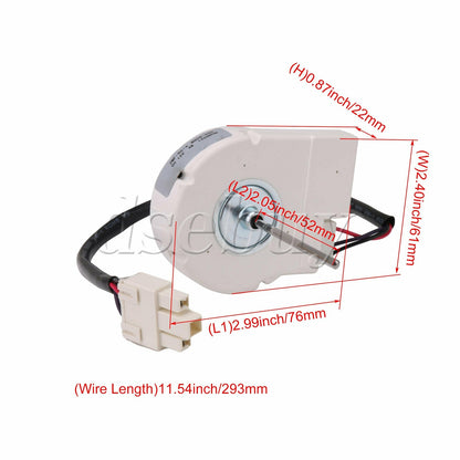 ya 26 DC12V 4W 1450RPM Reigerator Blower Motor 50240401000Q Replacement Part