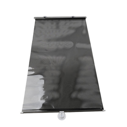 ya 5 8.7 Black Retractable Windshield Sun Visor Shade Front Window Folding Sunshade Cover