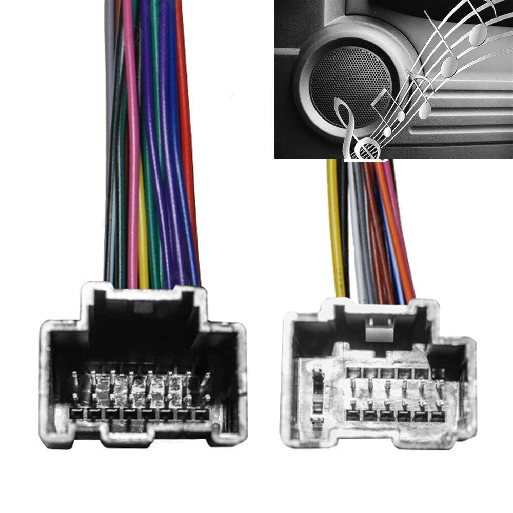 ya 5 8.7 Car Stereo Radio Wiring Harness Adapter For 2007-2014 for Cadillac for Chevy