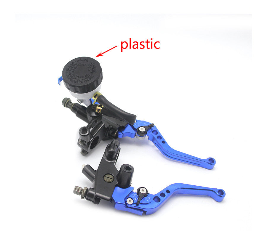 ya 5 8.7 22mm CNC 7/8 Motorcycle Brake Clutch Lever Master Cylinder Reservoir Hydraulic
