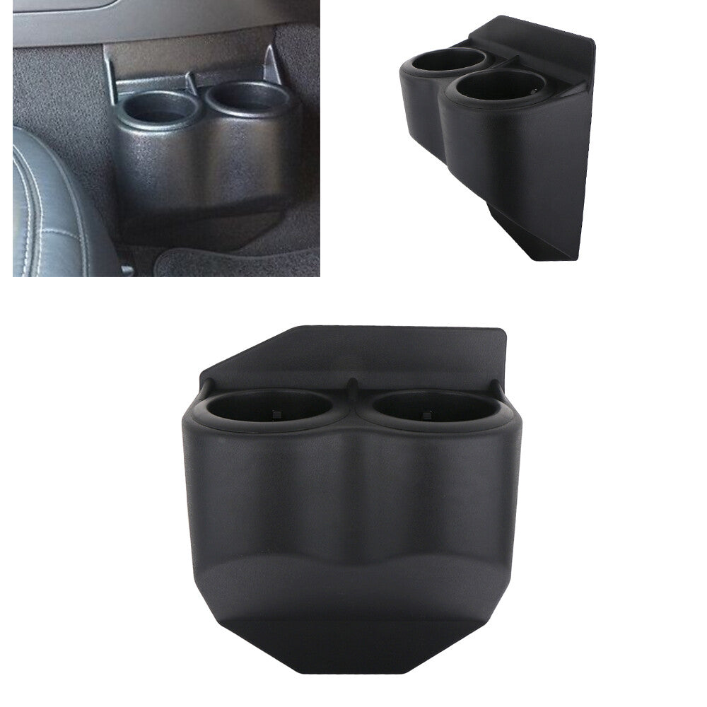 ya 4 6.21 For 1997-2013 C5/C6 for Corvette Travel Buddy Double Dual Cup Drink Holders Black