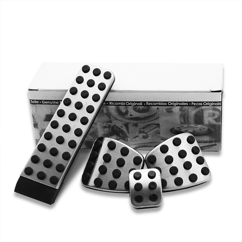 ya 9 6.5.2 4Pcs for Mercedes-benz GLK SLK CLS Non-Slip Brake Pedal Pads Accelerator Cover