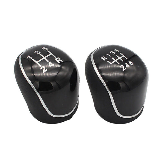 ya 11 6.5 Car Shift Gear Knob 5/6 Speed for Ford C-Max Focus Mk2 Mk3 Kuga S-Max
