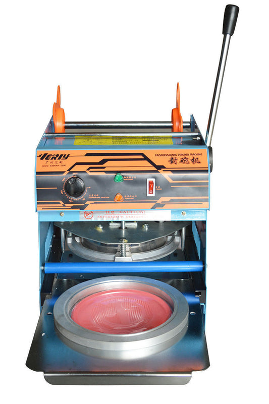 WY808 700W Manual Bowl Sealing Machine 17cm Bowl Cup Sealer 220V