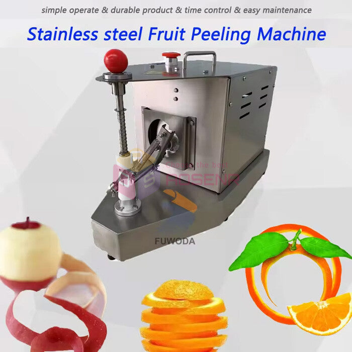 ya 26 Automatic Round Apple Peeling Machine 304 Stainless Orange Lemon uit Peeler