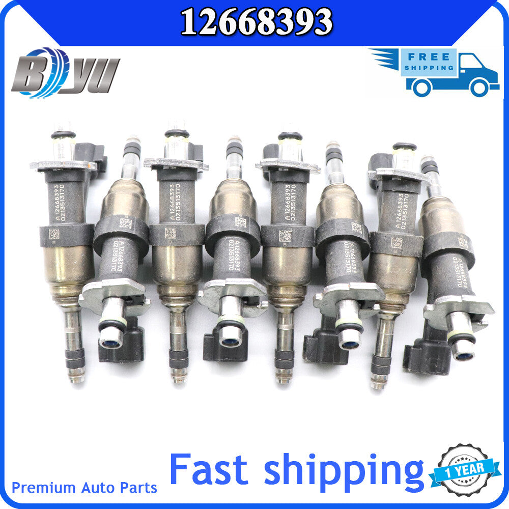 ya 1 7.2 Fuel Injector 12668393 for for Cadillac for Chevrolet Camaro for GMC for Sierra 1500 6.2L 14-18