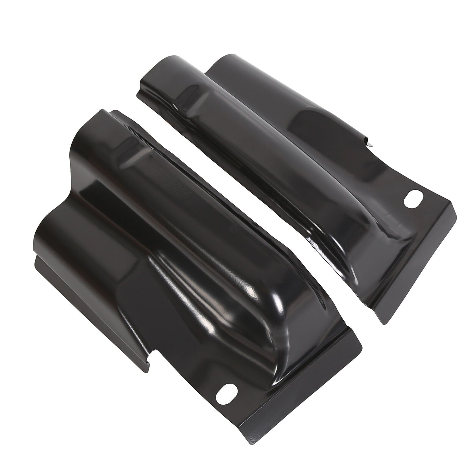 ya 3 6.23 A pair of Crew Cab 4-door steel corner protective covers set suitable for the 2009-2014 for Ford F150 black