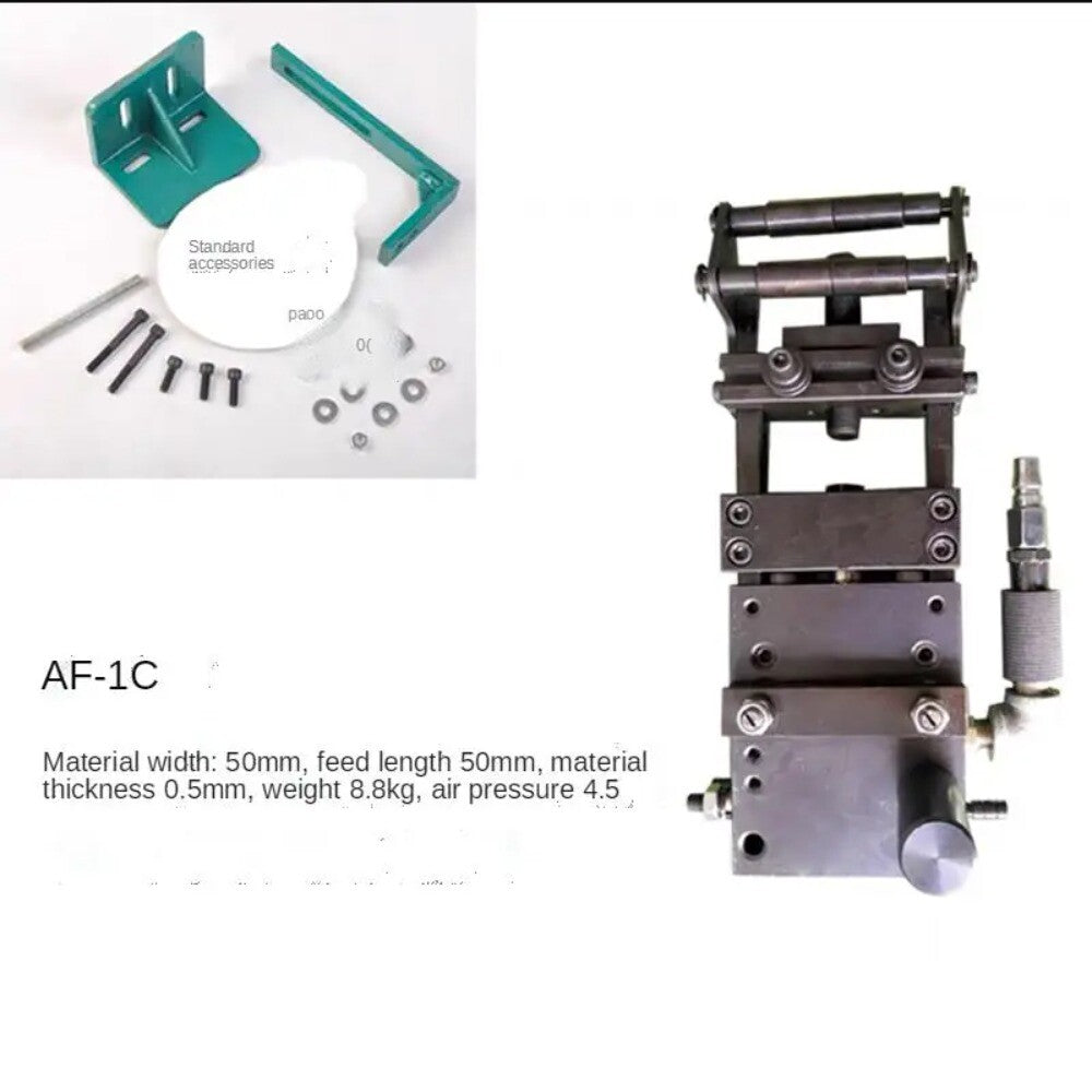 AF-1C Square Cylinder Pneumatic Feeder Easy To Install Punching Hardware