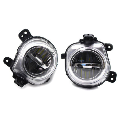 ya 1 8.12 baidi 1 pair of LH+RH LED fog lights suitable for X3 F25 X4 F26 X5 F15 X6 F16 63177317251 7252
