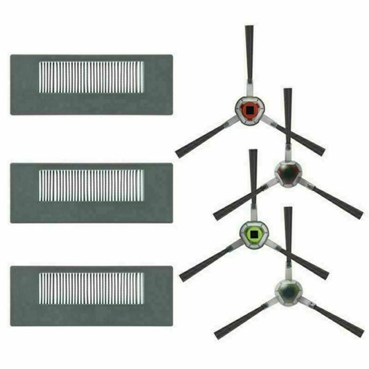 ya 25 For DEEBOT 900 901 Robotic Vacuum Main Brush + Side Brushes + Filter Kit