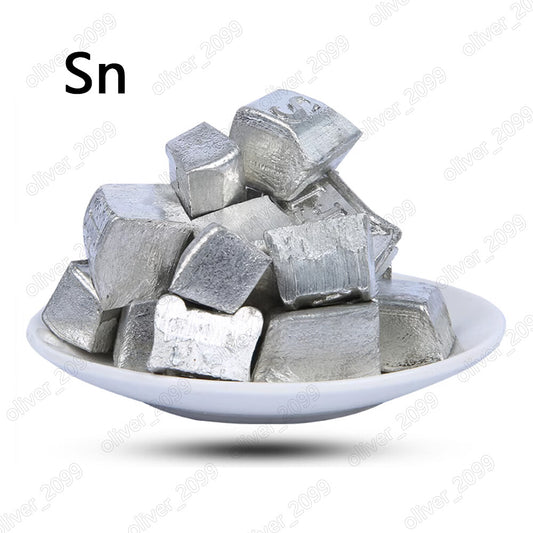 99.9% High Purity Tin Particles / Tin Blocks / Tin Hemisphere