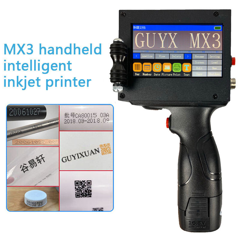 ya 26 8.1 Ink Printer Date Packaging Code Machine Printer QR Code Batch Code Barcoda