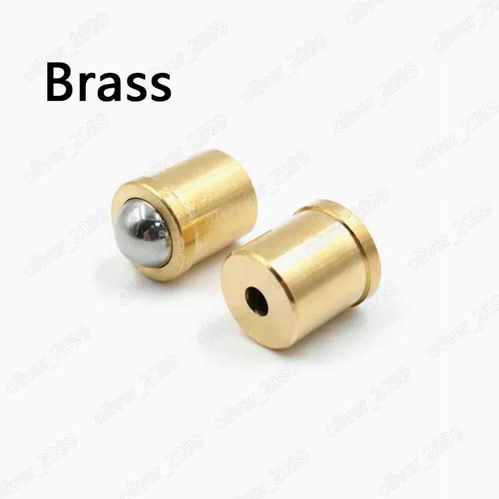 Brass Spring Ball Head Plunger Locating Bead Without Thread M3-M12