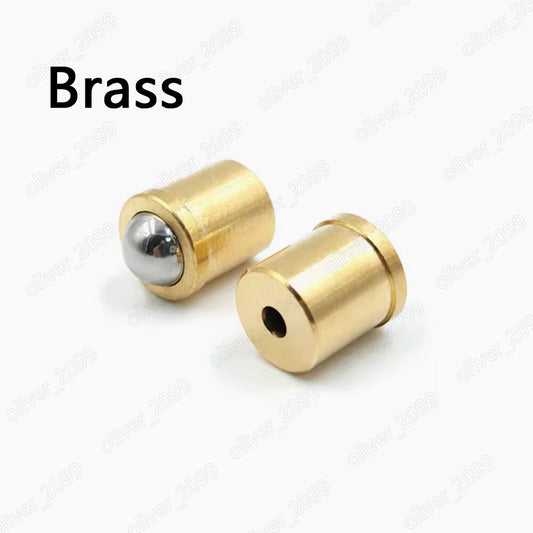 Brass Spring Ball Head Plunger Locating Bead Without Thread M3-M12