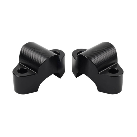 ya 2 6.30 1 1/8'' 28mm Handlebar Riser Clamp Mount Bracket Black For CFMOTO 800MT 21-23