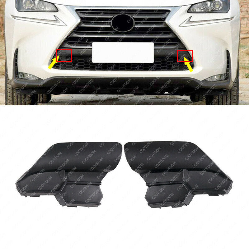 ya 4 6.17.2 Front bumper hole cover eye cap 2 pieces for Lexus NX200t/300h 2015-2017