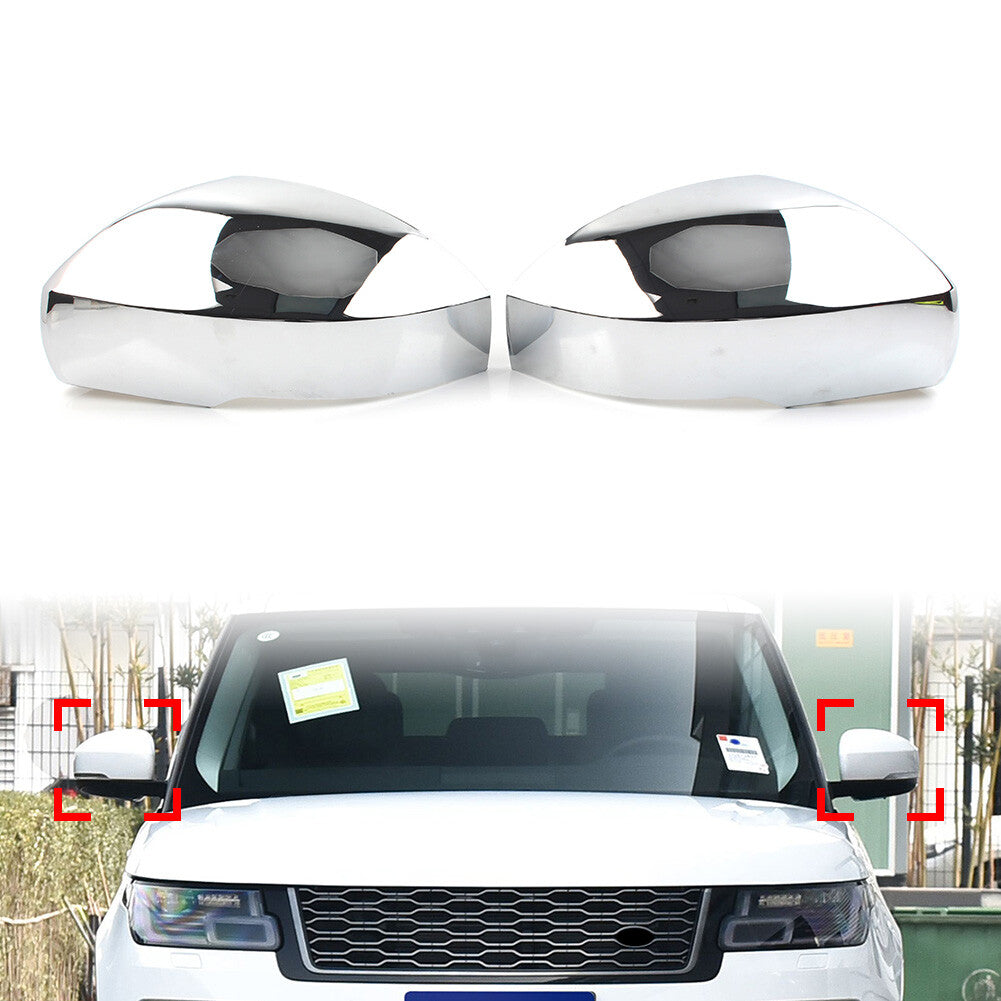 ya 7 6.10 for Land Rover LR/5 for Range for Rover L405 Sport Vogue Pair Chrome Mirror Cover Cap
