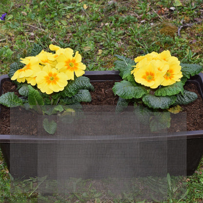 ya 14 15 Pcs Flower Pot Hole Mesh Plant Pots Pad Flowerpot Bottom Mat Grid Net