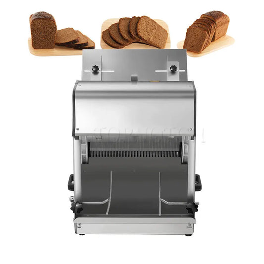 Mechanical Bakery Bread Slicer Automatic Adjustable Electric Bread Slicer