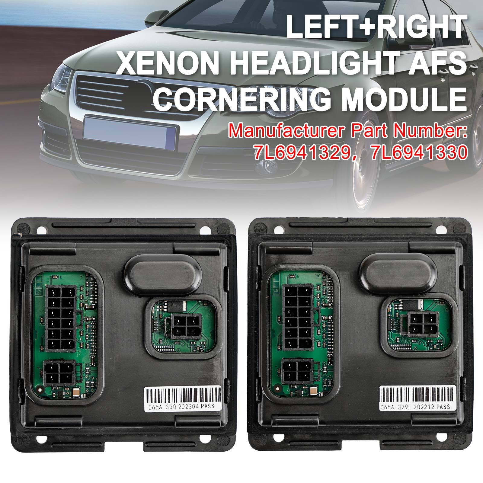 ya 1 8.5.1 Left+Right Headlight AFS Cornering Module 7L6941329 7L6941330 for VW for Passat