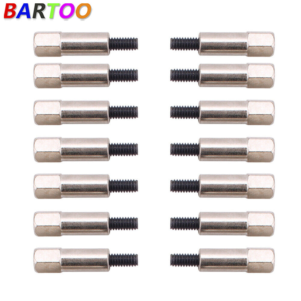 ya 11 6.5 14Pcs Chrome Valve Cover Bolt Set Kit Big Block for 396 427 454 502 572