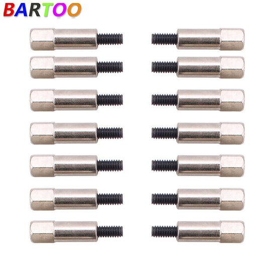 ya 11 6.5 14Pcs Chrome Valve Cover Bolt Set Kit Big Block for 396 427 454 502 572