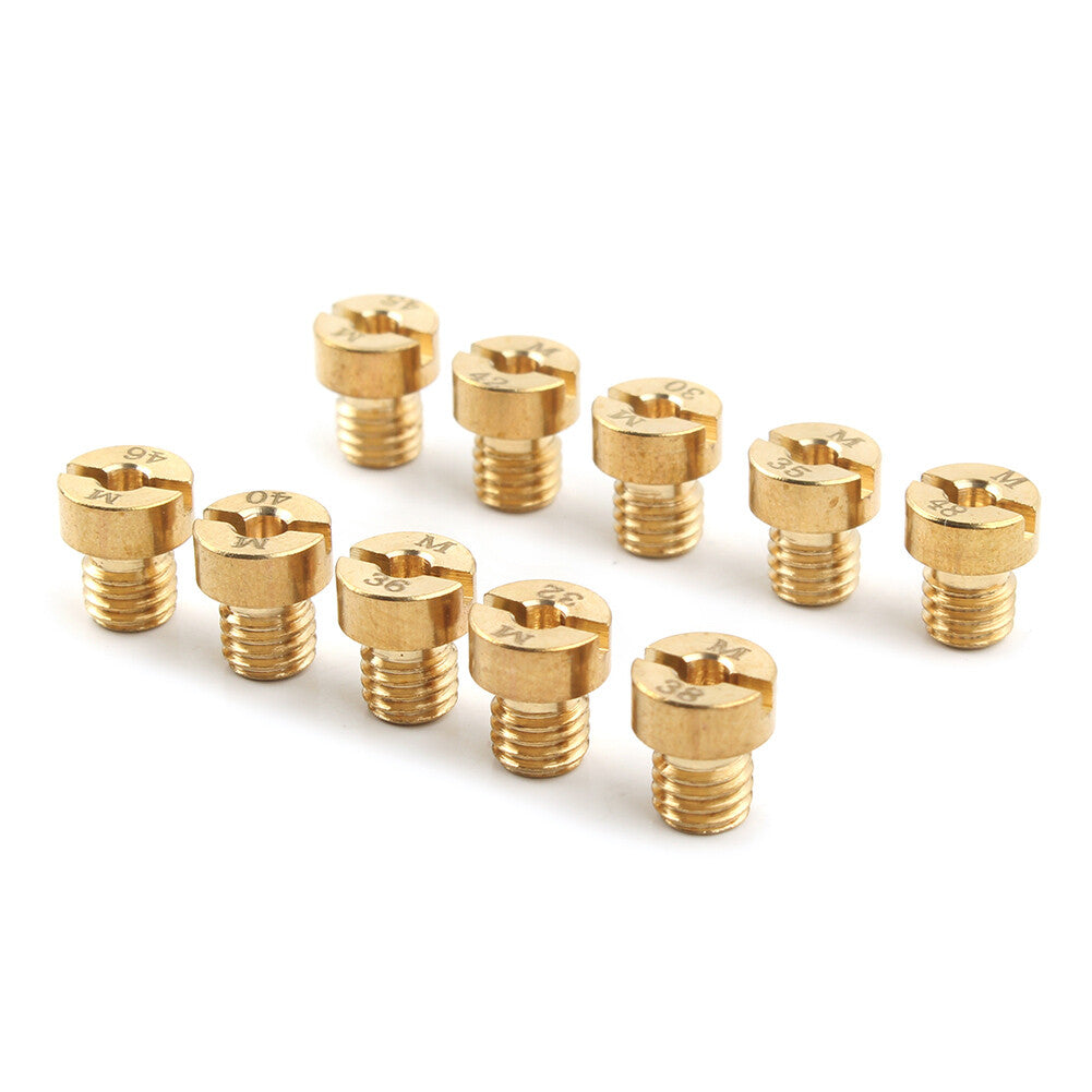 ya 4 6.17 10x 70-88 M5 Main jet For Dellorto Carburetor SHA SHB UA UB PHBG VHB-CS VHBT-CS
