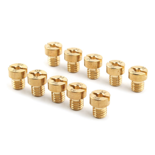 ya 4 6.17 10x 70-88 M5 Main jet For Dellorto Carburetor SHA SHB UA UB PHBG VHB-CS VHBT-CS