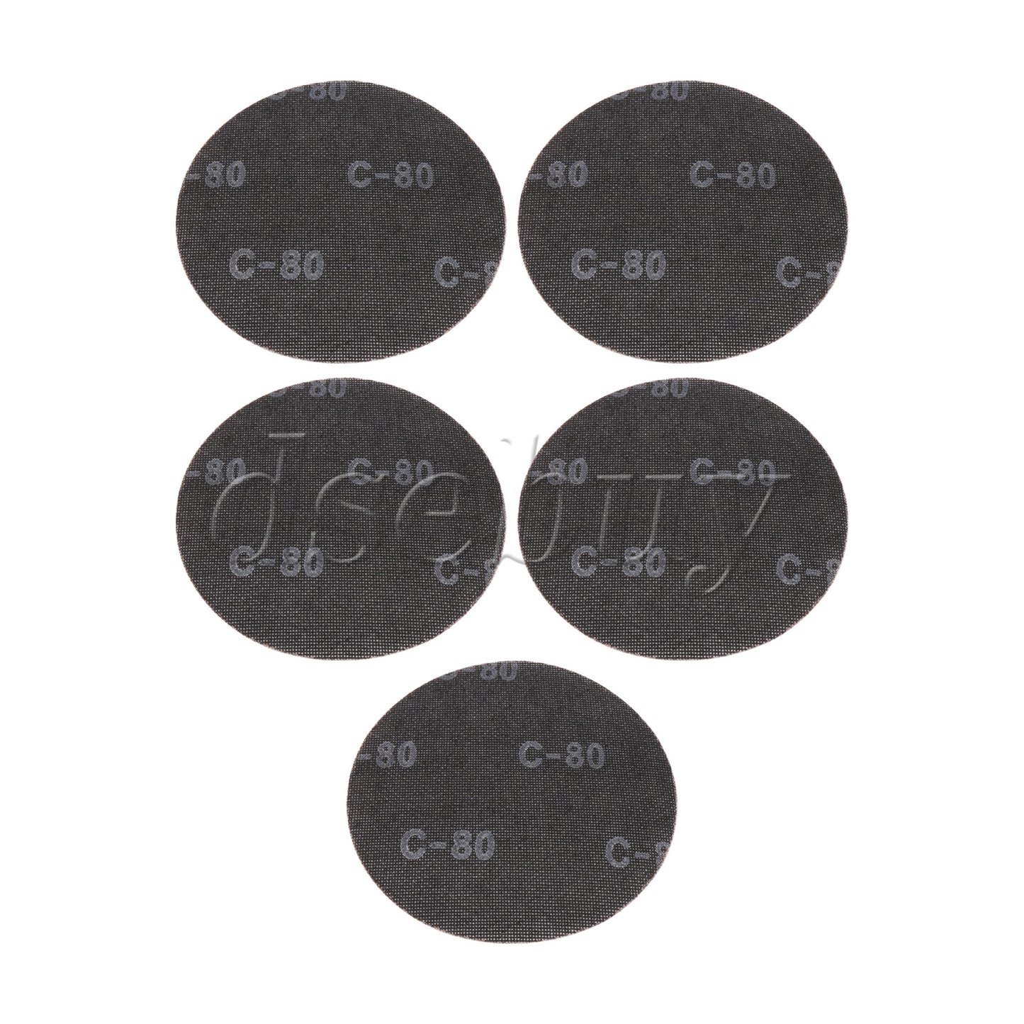 ya 14 5 Pieces Hook and Loop Mesh Sanding Discs 9 80 Grit for Stone Ceramic Tiles