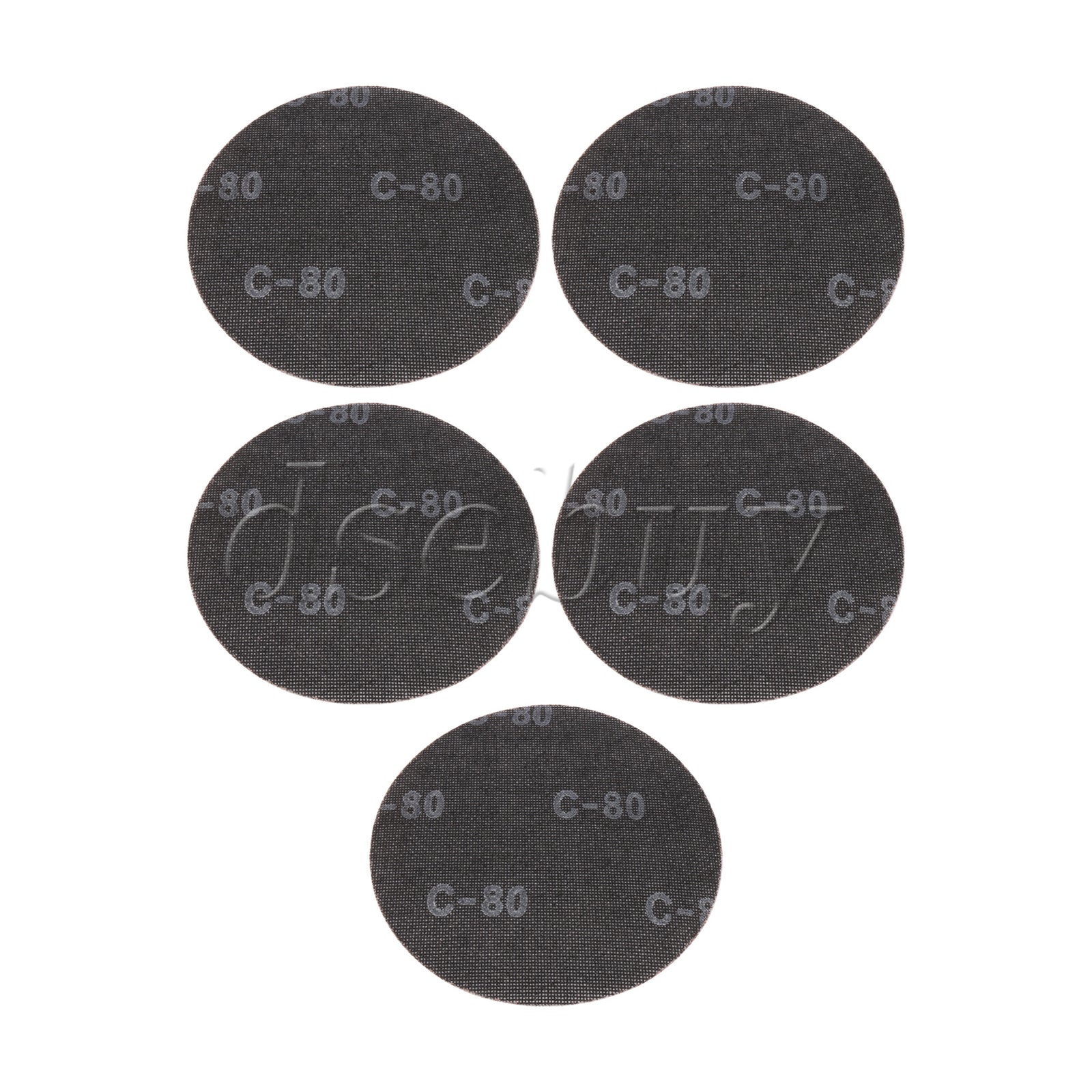 ya 14 5 Pieces Hook and Loop Mesh Sanding Discs 9 80 Grit for Stone Ceramic Tiles