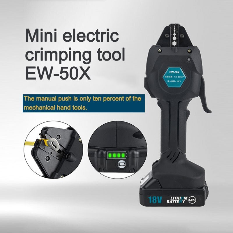 ya 25 EW-50X Electric Crimping Pliers Termi l Crimping Tool Bare Termi l Crimp Plier