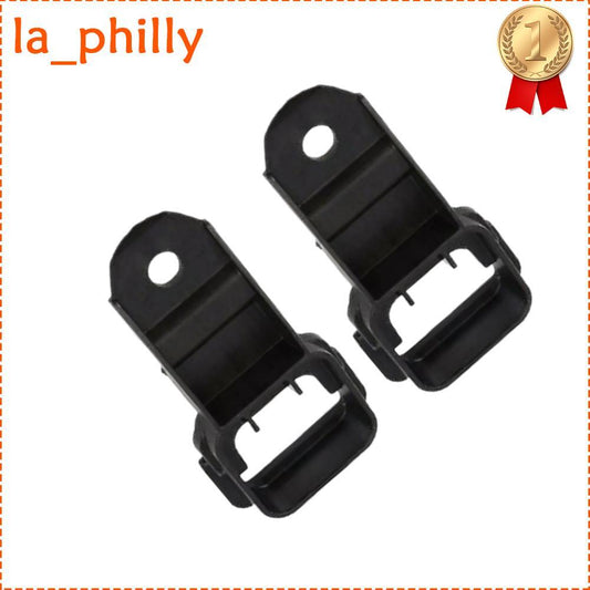ya 27 6.21 2X Radiator Upper Bracket Black For MKX MKS 2013-2015 Explorer Taurus 2011-2018