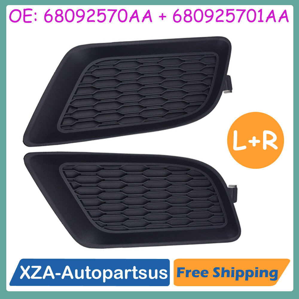 ya 13 5.27.2 New Fog Light Covers Set For 2011-2014 for Dodge for Charger Driver and Passenger Side