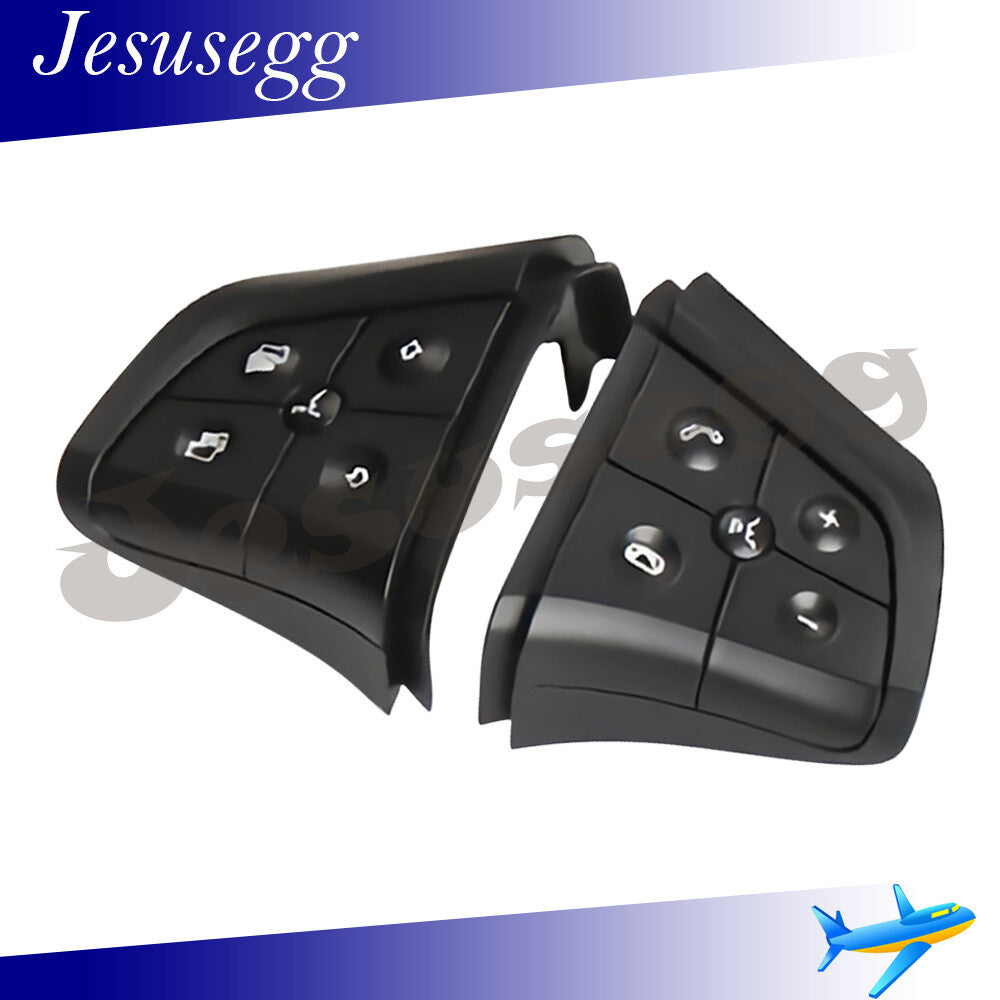 ya 13 Qty 2 Steering Wheel Switch 5 Button Black Fit for Mercedes-Benz W164 W251 W245