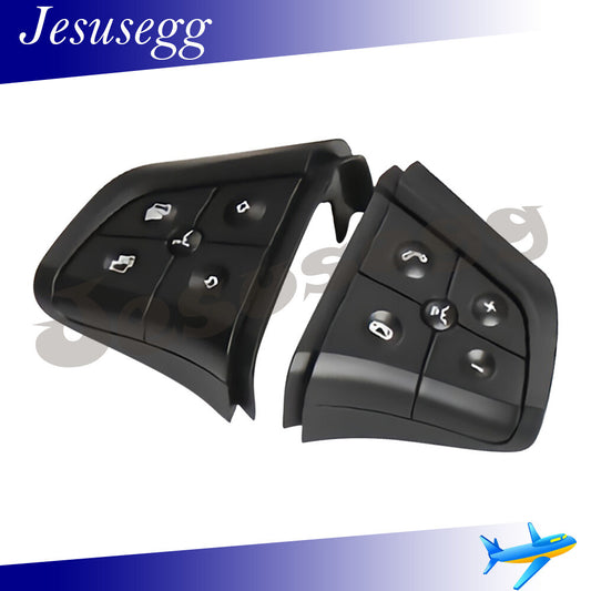 ya 13 Qty 2 Steering Wheel Switch 5 Button Black Fit for Mercedes-Benz W164 W251 W245