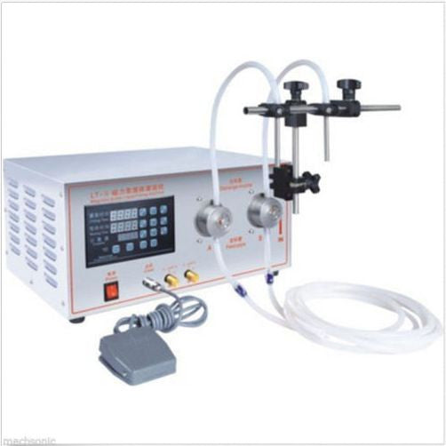 Two nozzle 5ml to unlimited Magnetic Pump Micro-computer Liquid Filling Machine
