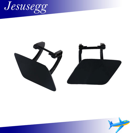 ya 27 6.18 1Pair Front Headlight Washer Cover LH&RH Unpainted for Mercedes W221 2006 - 2012