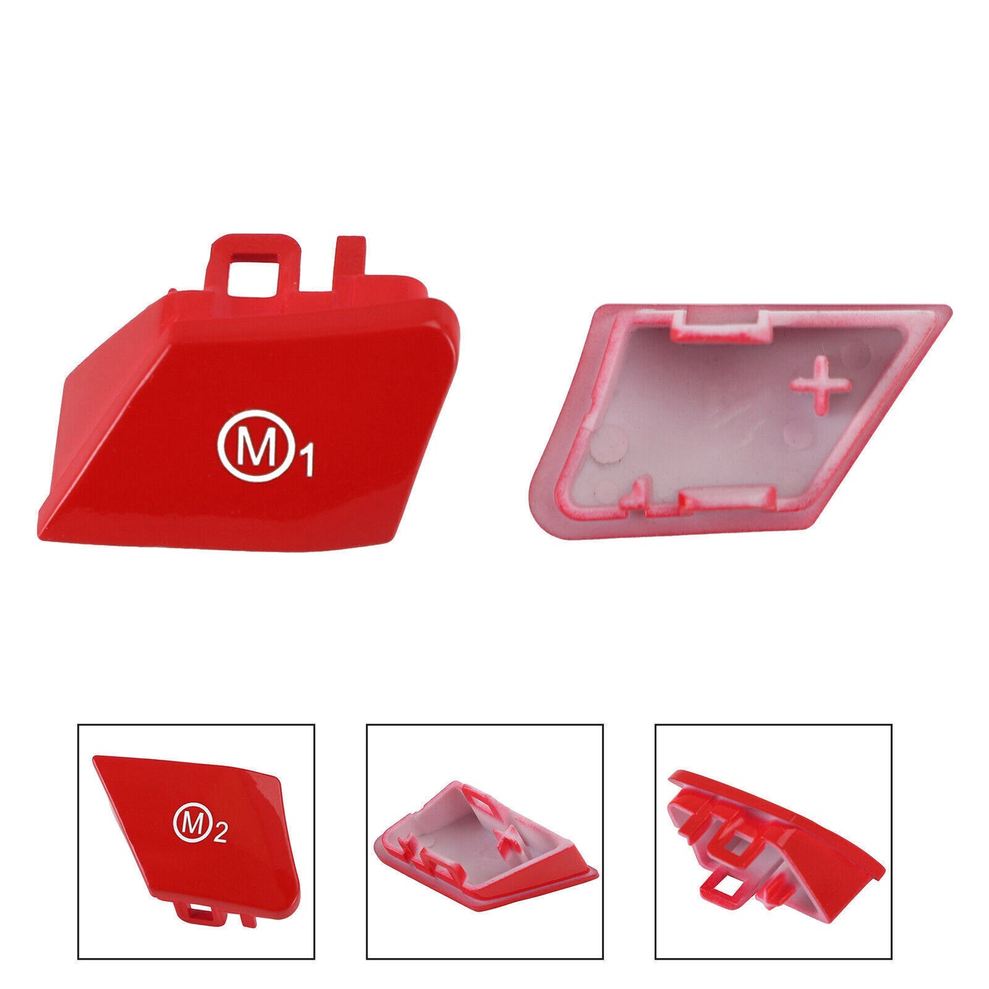 ya 1 8.5.2 Steering Wheel M Mode Switch Button Fit For F30 F34 F15 F16 Red