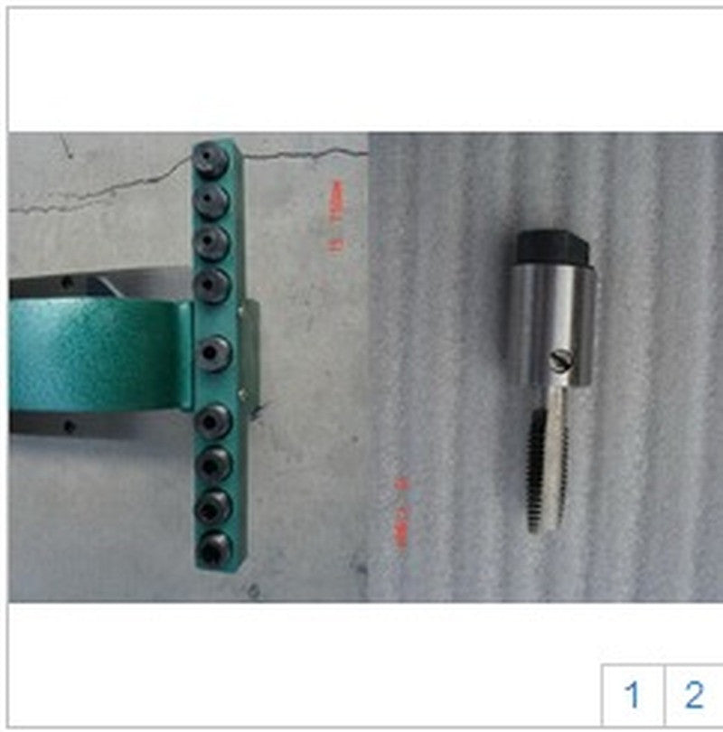 ya 26 Desktop Hand Tapping Machine Cast Iron Tap and Dies New Pision Manual Tool