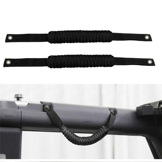 ya 2 6.26 2pcs Black Roll Bar Grab Handles Non-Slip Handle Grip For 2021-2022 for Ford Bronco