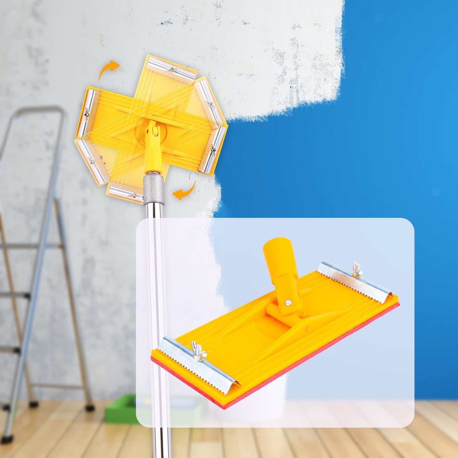 ya 17 360¡ã Swivel Sandpaper Holder Multifunctio l Lightweight Wall Sanding Tool