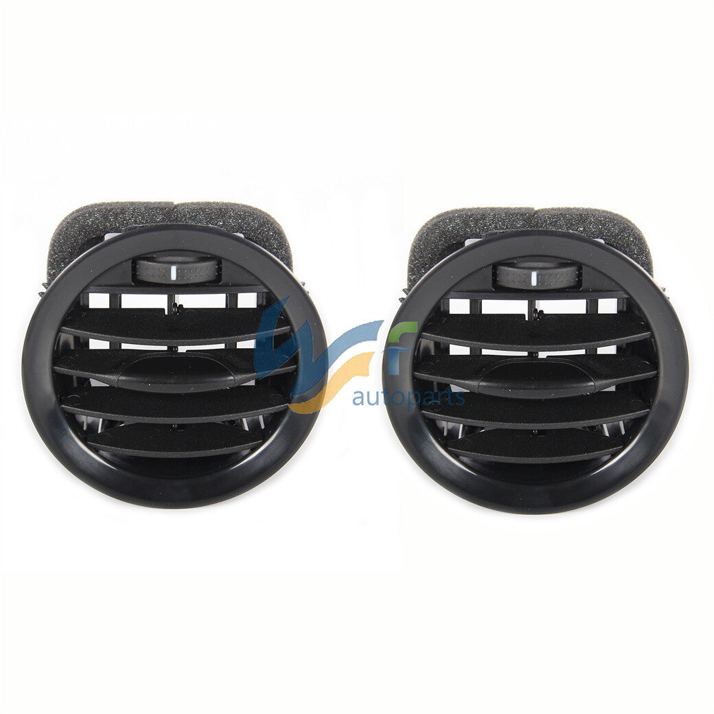 ya 9 6.5 2pcs Black Dashboard AC Air Vent Kit Fit for Opel ADAM 13417363