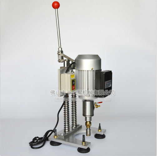 New Small Hand Glass Drilling Machine Mini Glass Punching Reamer Machine b