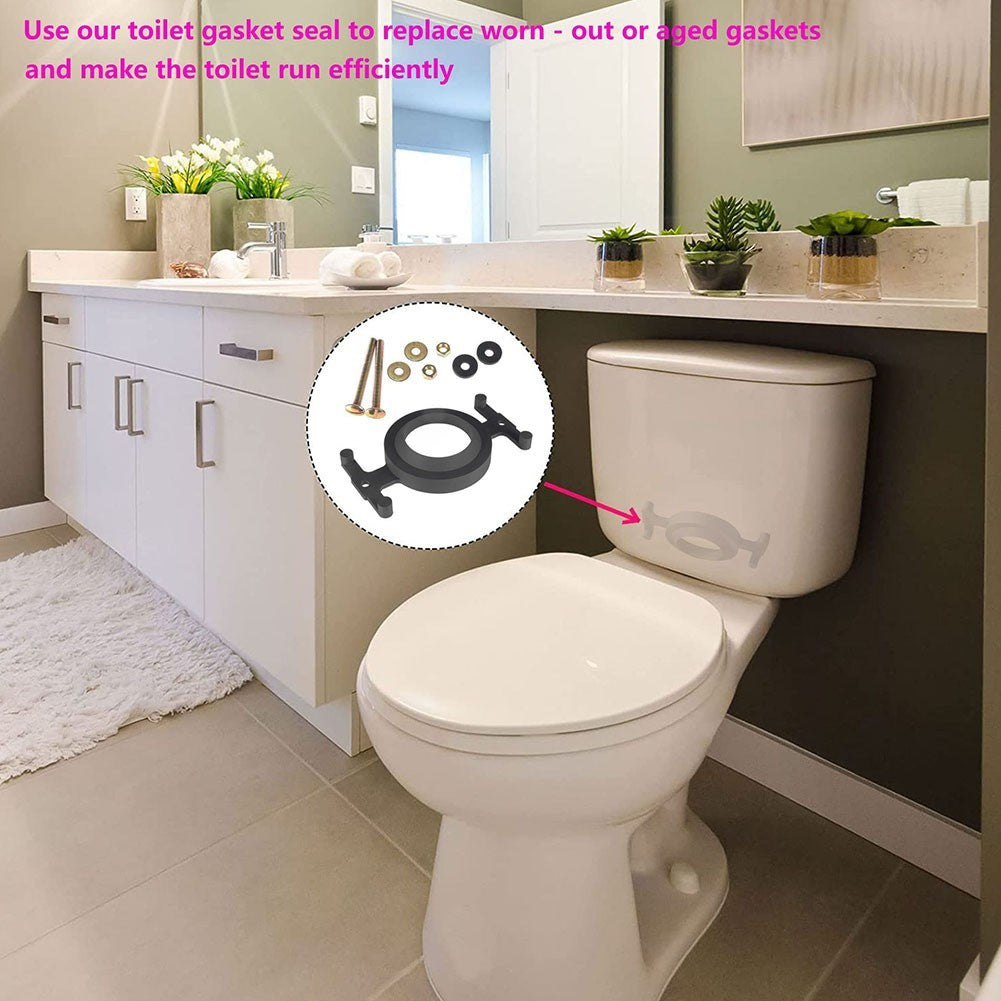 ya 14 For Eljer Toilet Tank Bolt Set with All Necessary Gaskets Screws and Nuts