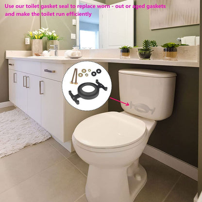 ya 14 For Eljer Toilet Tank Bolt Set with All Necessary Gaskets Screws and Nuts