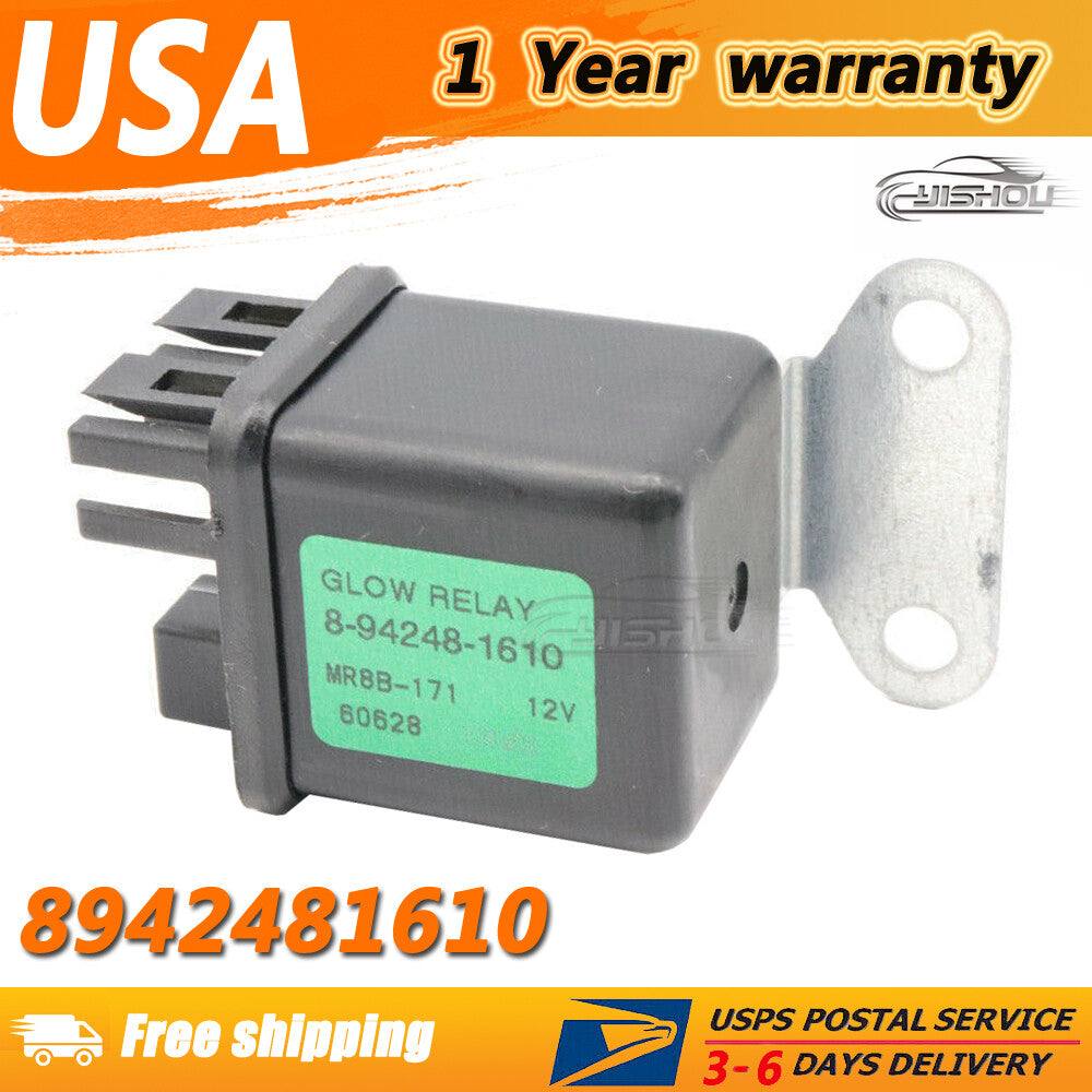 ya 1 7.4 8942481610 New relay with illuminated plug for Isuzu and Hitachi ZAXIS27U ZAXIS50U and ZAXIS40U models 12V.