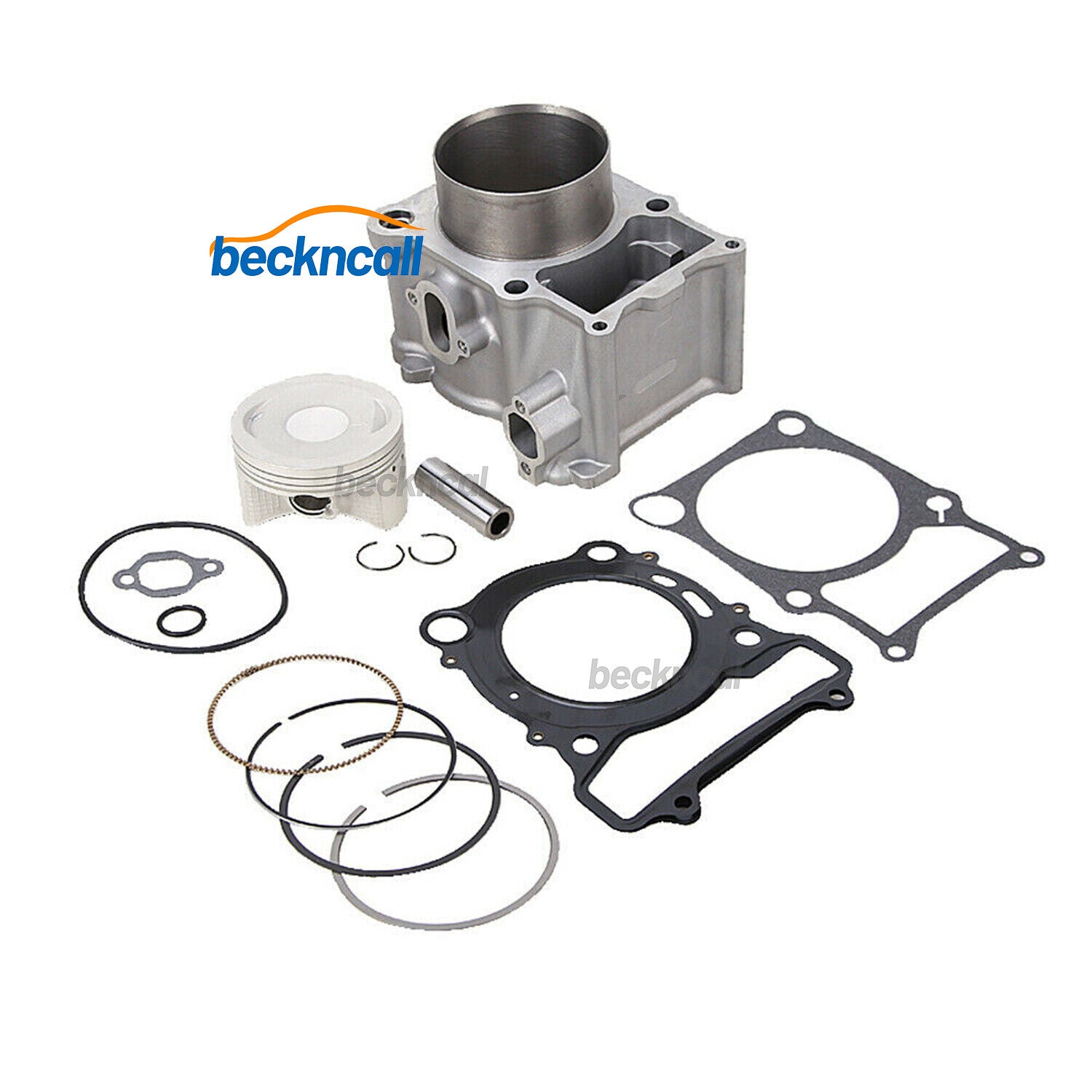 ya 27 7.2 Cylinder Piston Gasket Top End Rebuild Kit 84.5mm for Yamaha Kodiak 400 Grizzly