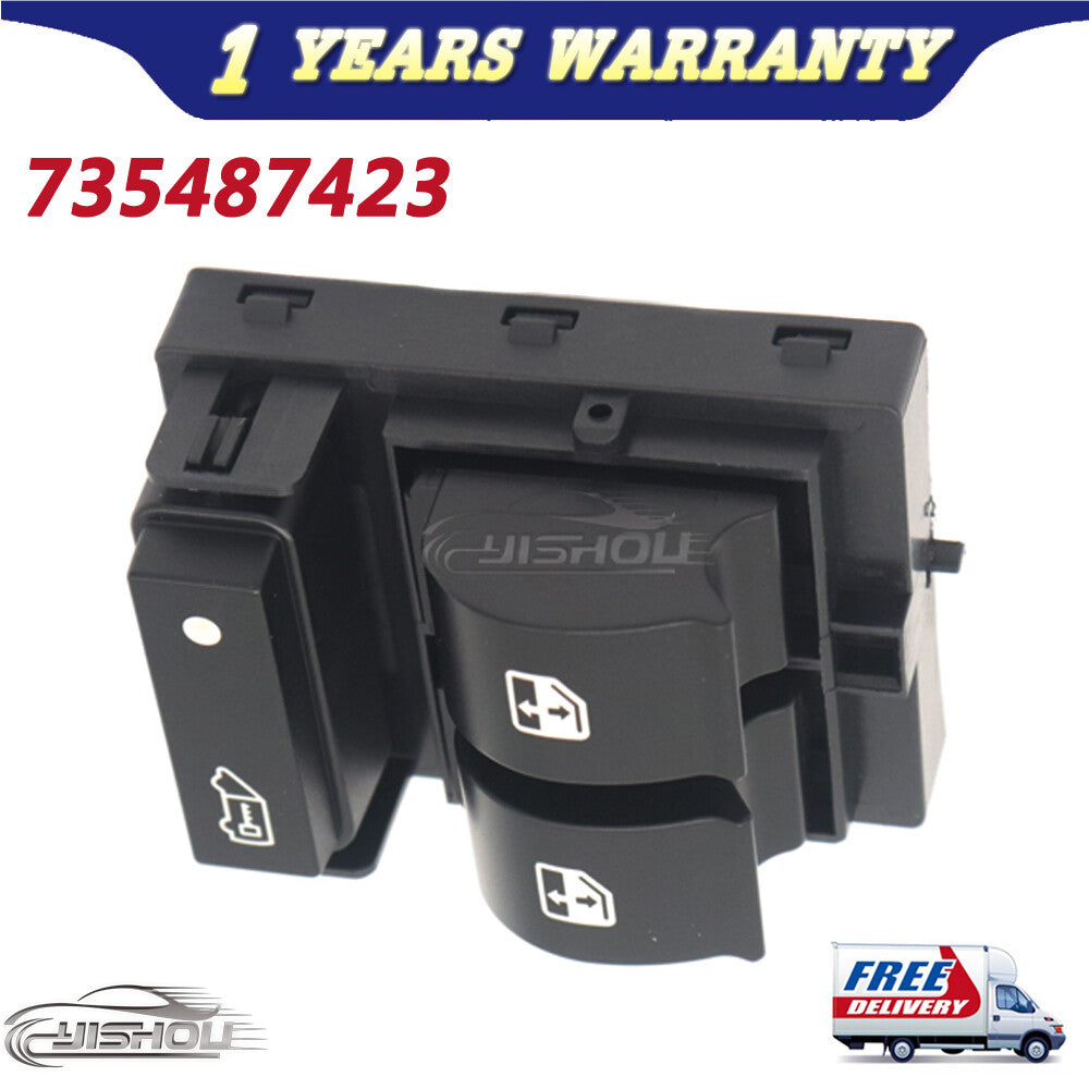 ya 8 5.27.2 Fits for Peugeot Boxer for Citroen Jumper 735487423 New Power Window Switch Button
