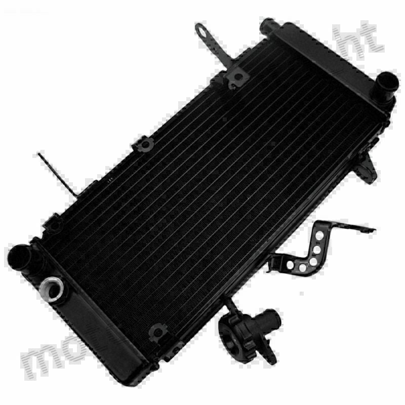 ya 5 8.7 Cooler Radiator Black Alu for Mini um for Suzuki SV1000 / SV1000S 2003-2008 Motorcycle